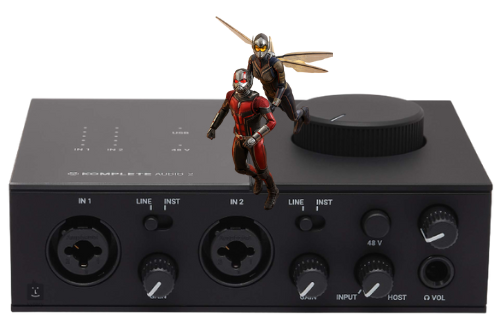 komplete audio 2 wasp and antman